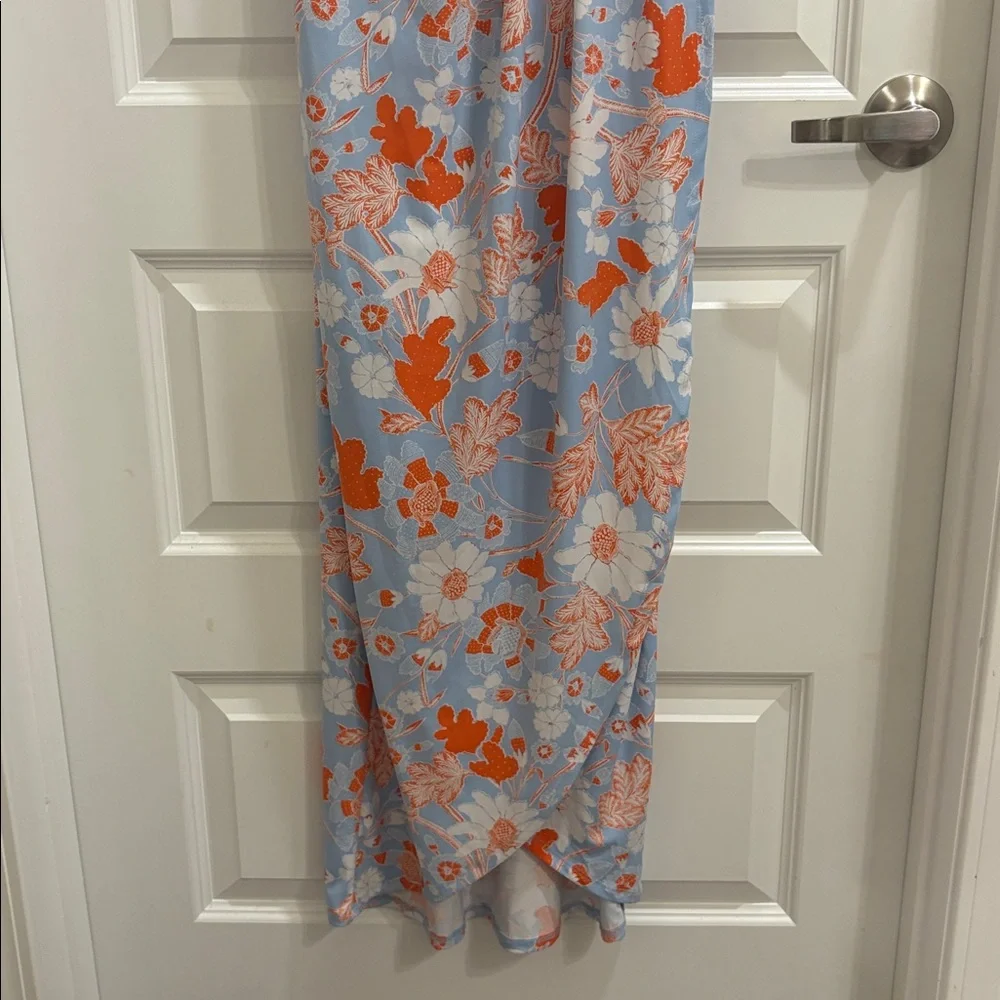 ✨NWT~INC Floral Wrap Maxi Dress✨ - Picture 3 of 6